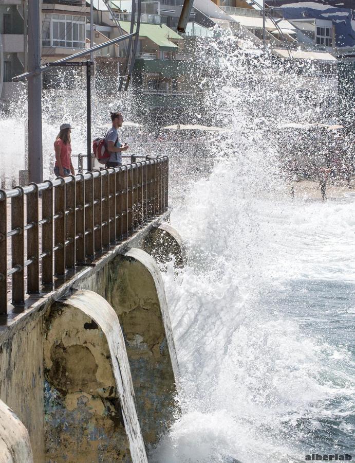Seafront Terrace Home Las Canteras Beach - Wifi Las Palmas de Gran Canaria Exterior foto
